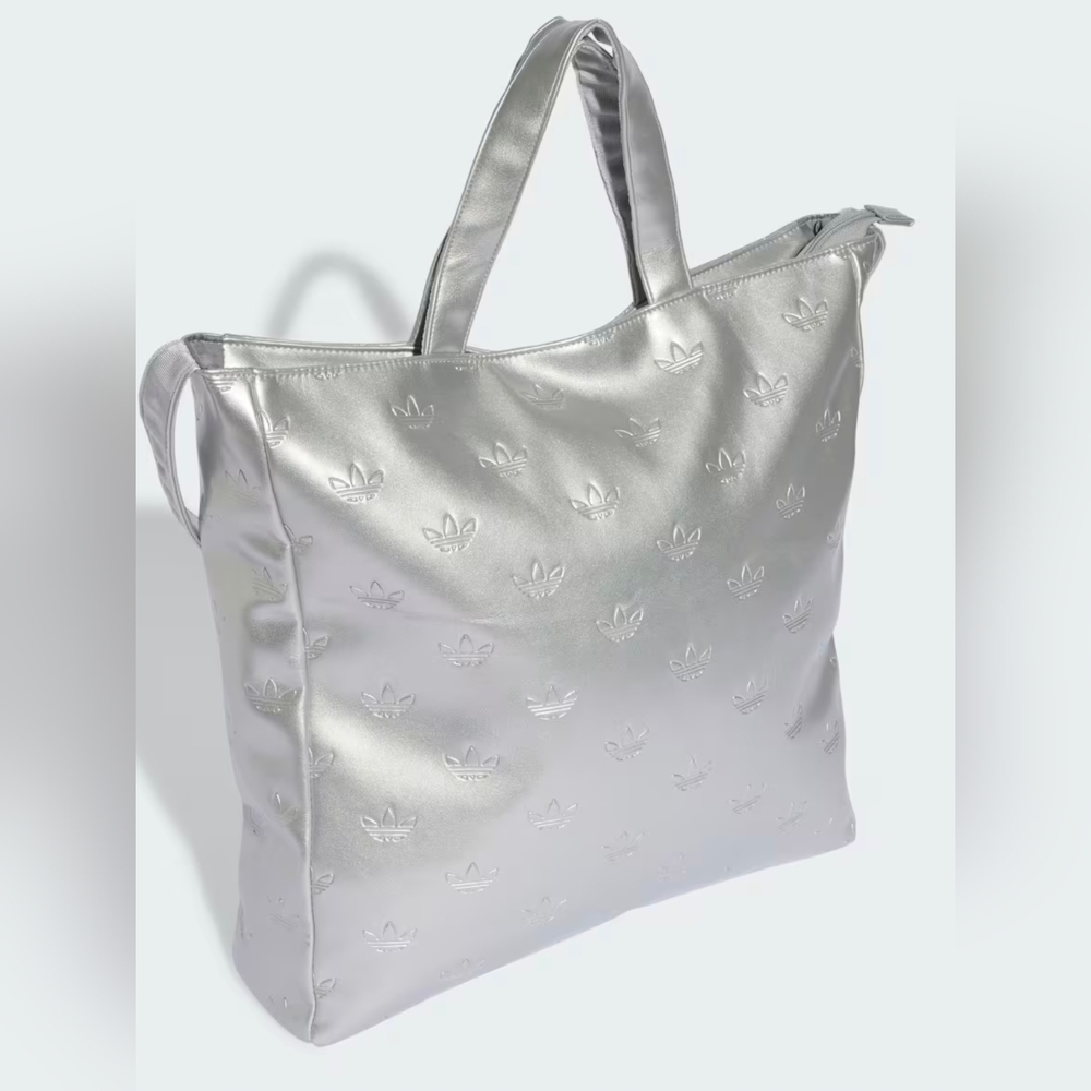 adidas Originals Shiny Silver Tote JW0049